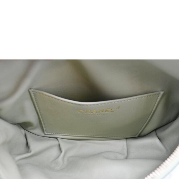 Chanel  Iridescent Rainbow Quilted Leather Bumbag Multicolor - Picture 10 of 12